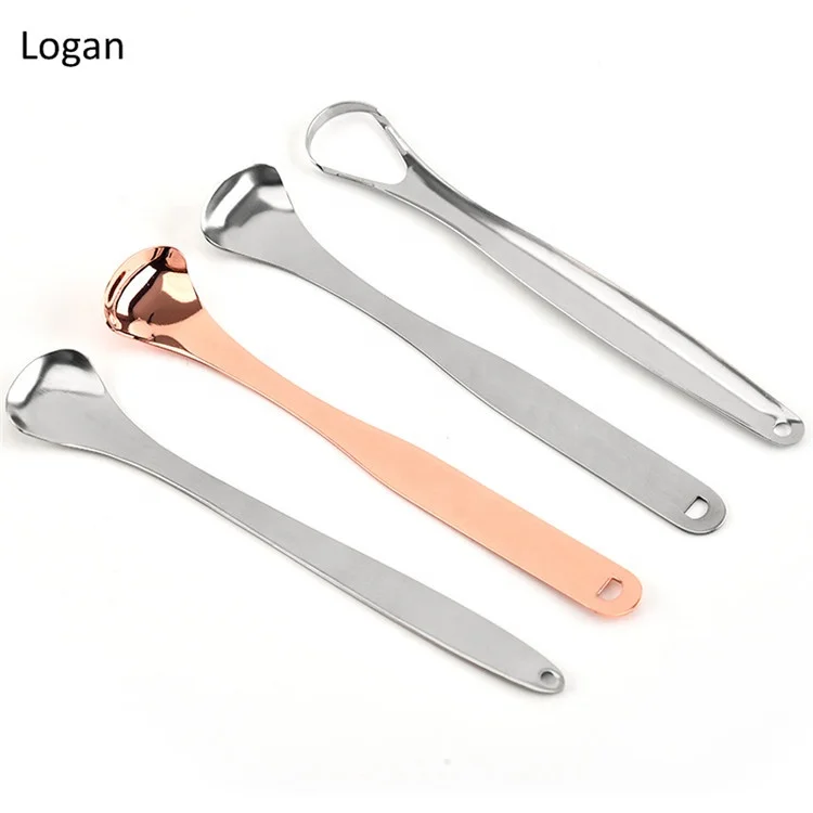 
100% Pure Copper tongue cleaner tongue cleaning spoon 