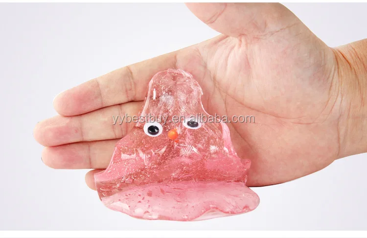 Never dry Magic crystall liquid crystal putty clear glass putty toy