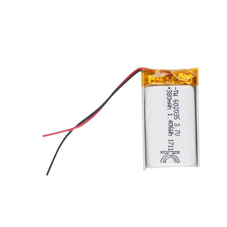TAIWOO 3.7V 602035 Battery Li-ion 3.7V 380mah Battery Silver TW Custom Products,meet Your Requirements 500 Times 6.0*20*35mm *