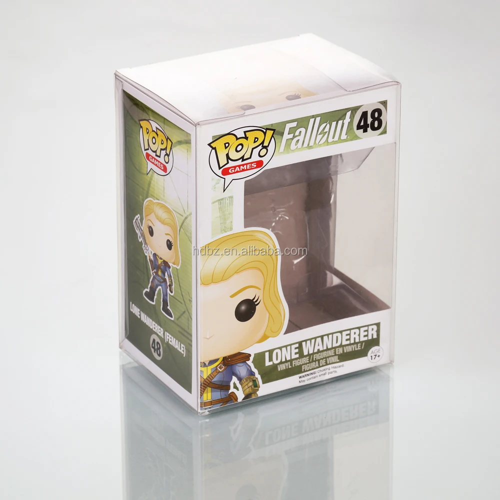 Hot Sale Customized 4 inches PET Clear Plastic Packaging Box For Funko POP Protector