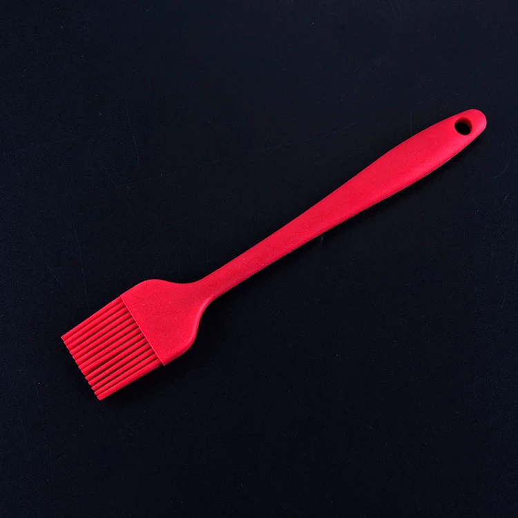 Silicone Spatula 5-piece Set High Heat-Resistant Spatulas/Brush Non-stick Rubber Spatulas with Stainless Steel Core