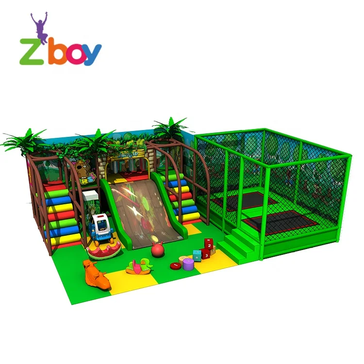 
Customized Design Mini Trampoline And Commercial Children Indoor Playground for Sale 