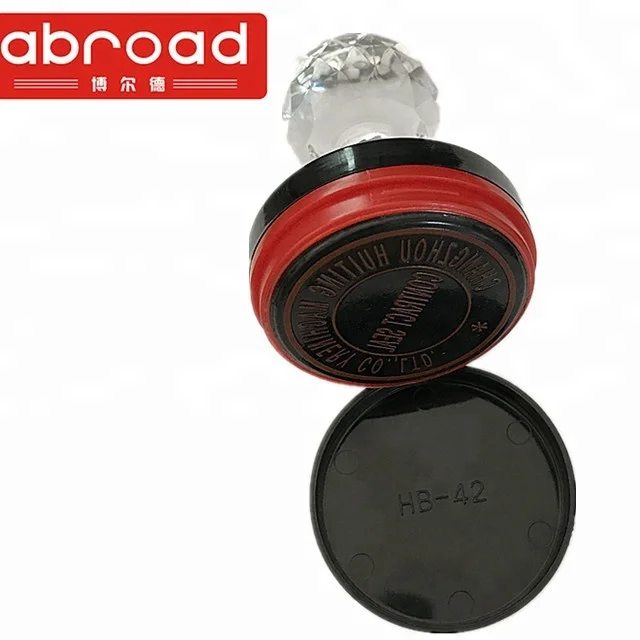 
crystal handle flash stamps 