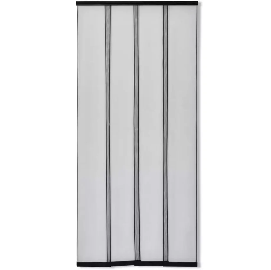 Mosquito net door curtain for garage and bedroom