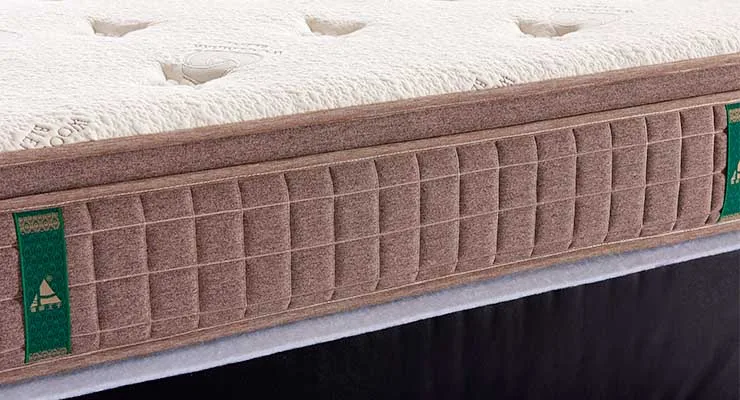 Luxury Healthy Cashmere Queen Size Latex mattress