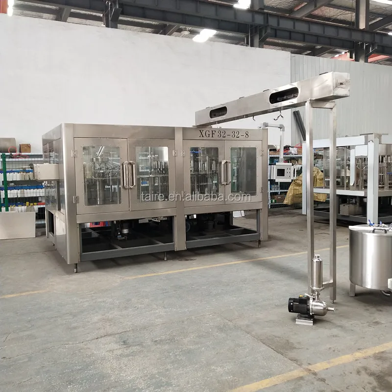 Taire Machine Automatic Wholesales PET Bottle Juice Tea Coffee Coconut Water No-gas Beverage Filling Line