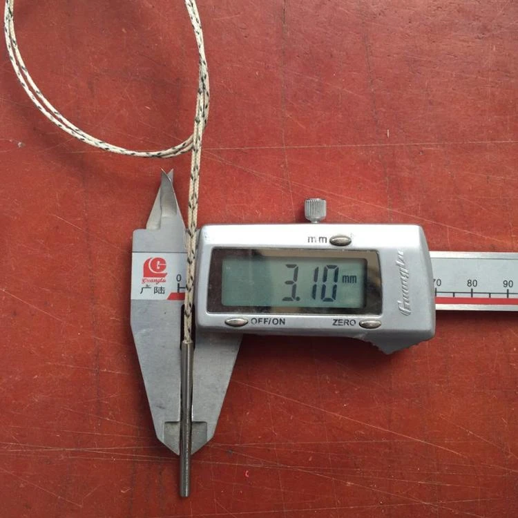 3.175 mm*16 mm 12V 12W Resistance Heater Cartridge Heating for Vacuum Equipment