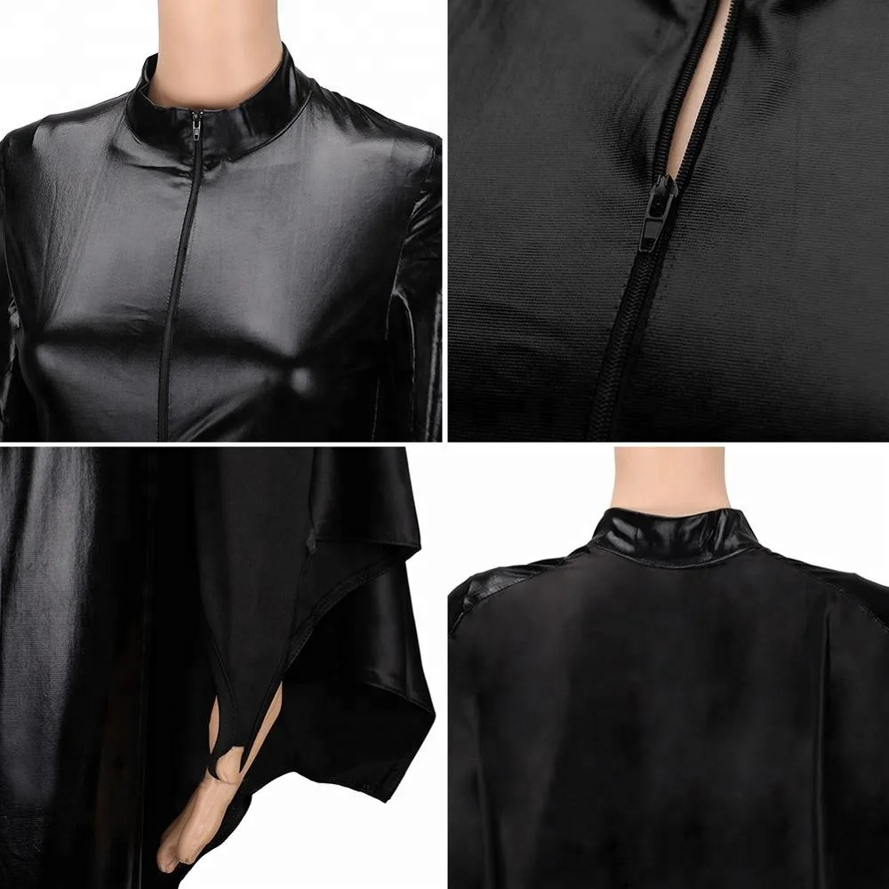 
Factory Wholesales Adults Halloween costumes for Women Catwoman dress 