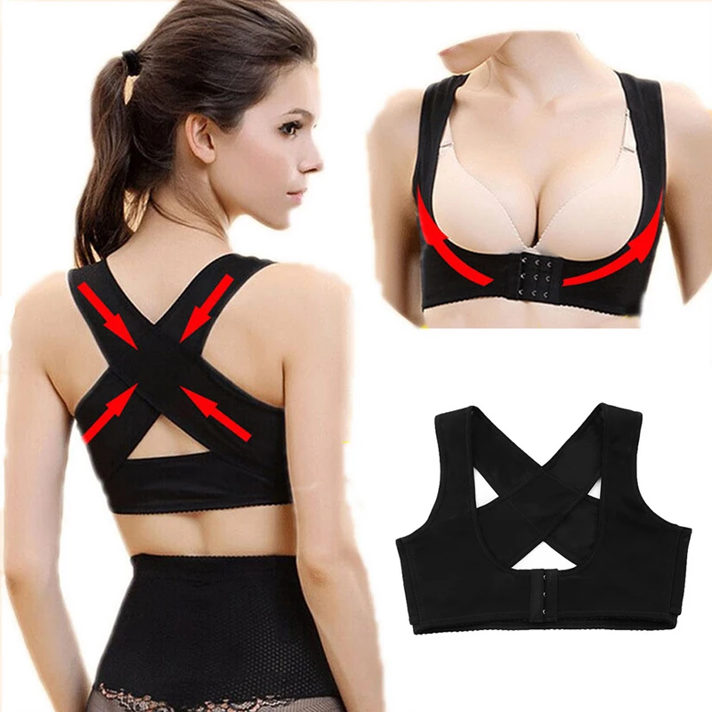 Women Adjustable Orthopedic Corset Bra Breast Health Care Posture Corrector Back Support Shoulder Corrector