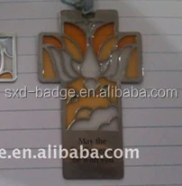 
Christian Gifts Bookmark for religion activities/colorful metal bookmarks with ribbon for promotion 