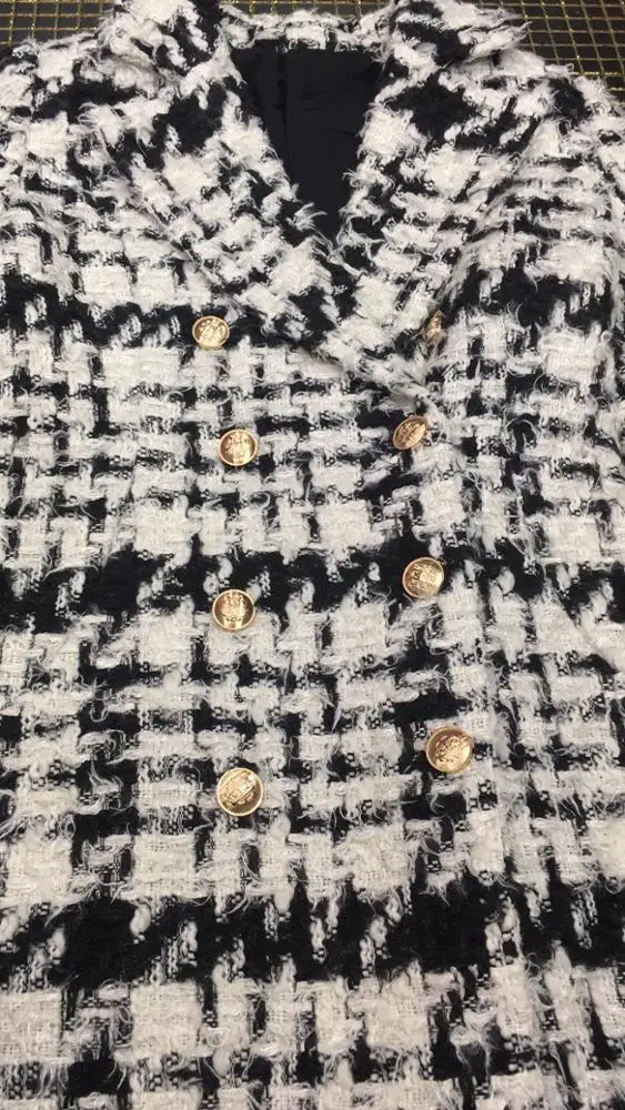 New Design Stock Elegant Celebrity Party  Woolen Woman Coat