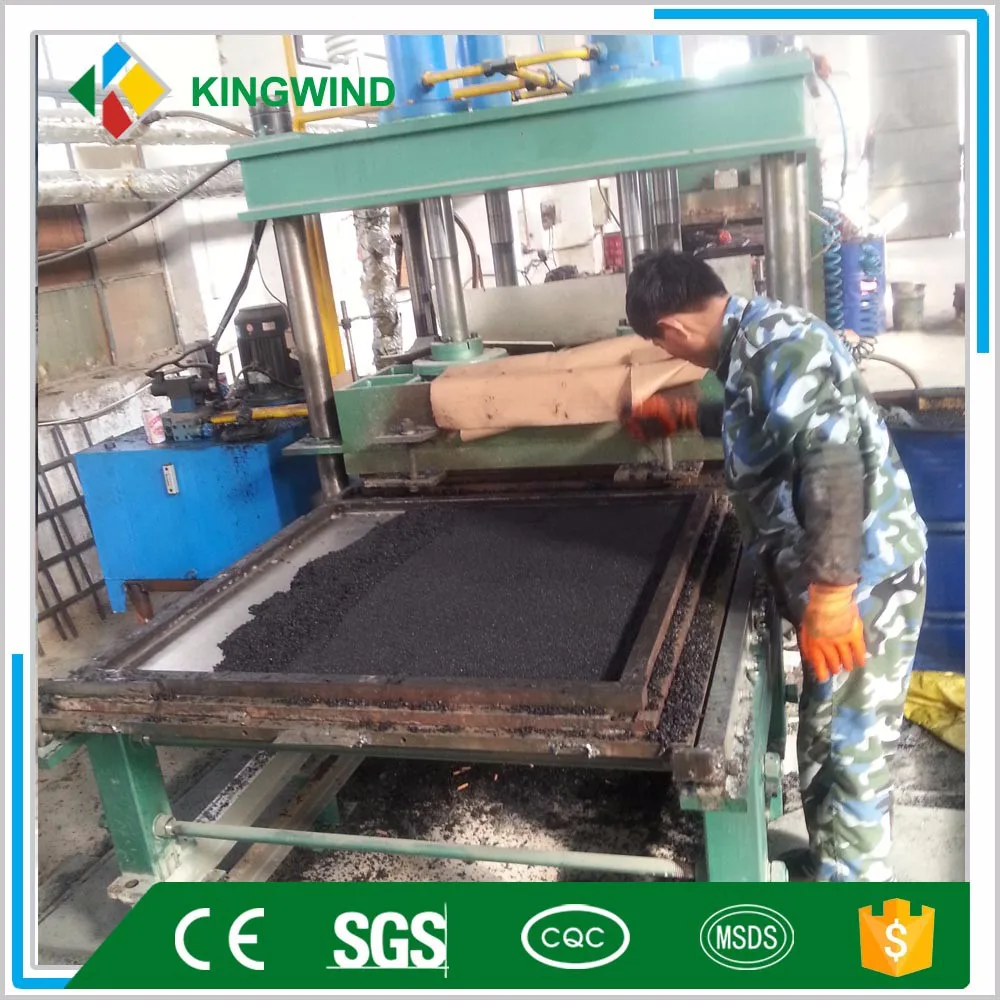 recycled Rubber Brick Making Machine/ Rubber Flooring Mat Press
