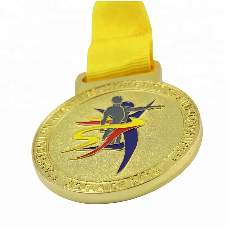 Cheap Custom Sliver Award  Bodybuilding Medal