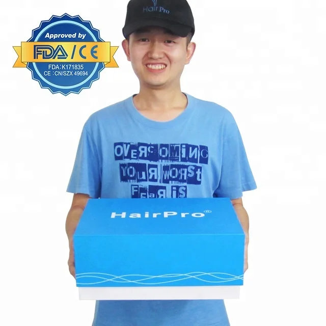 CE approved 272pcs diodes hair growth laser machine type hair laser cap