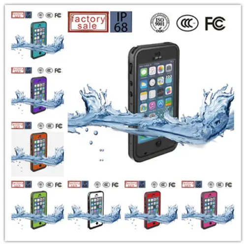 Waterproof Shockproof Case Shock Snow Dirt Proof For iPhone 4 4S lIfe in Water