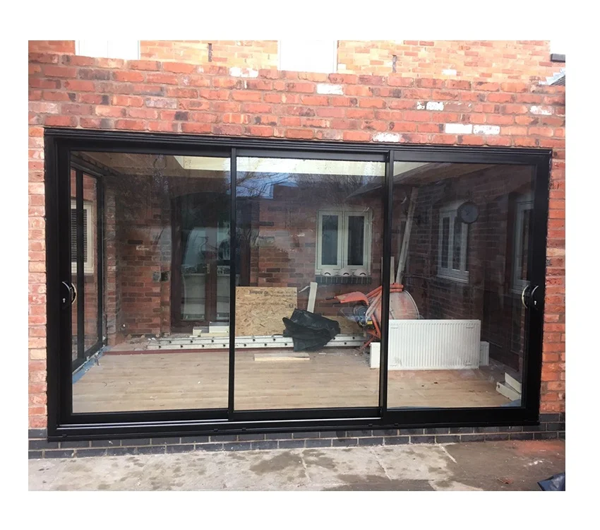 Triple Track Aluminium Patio Sliding Door Philippines Price for Sale
