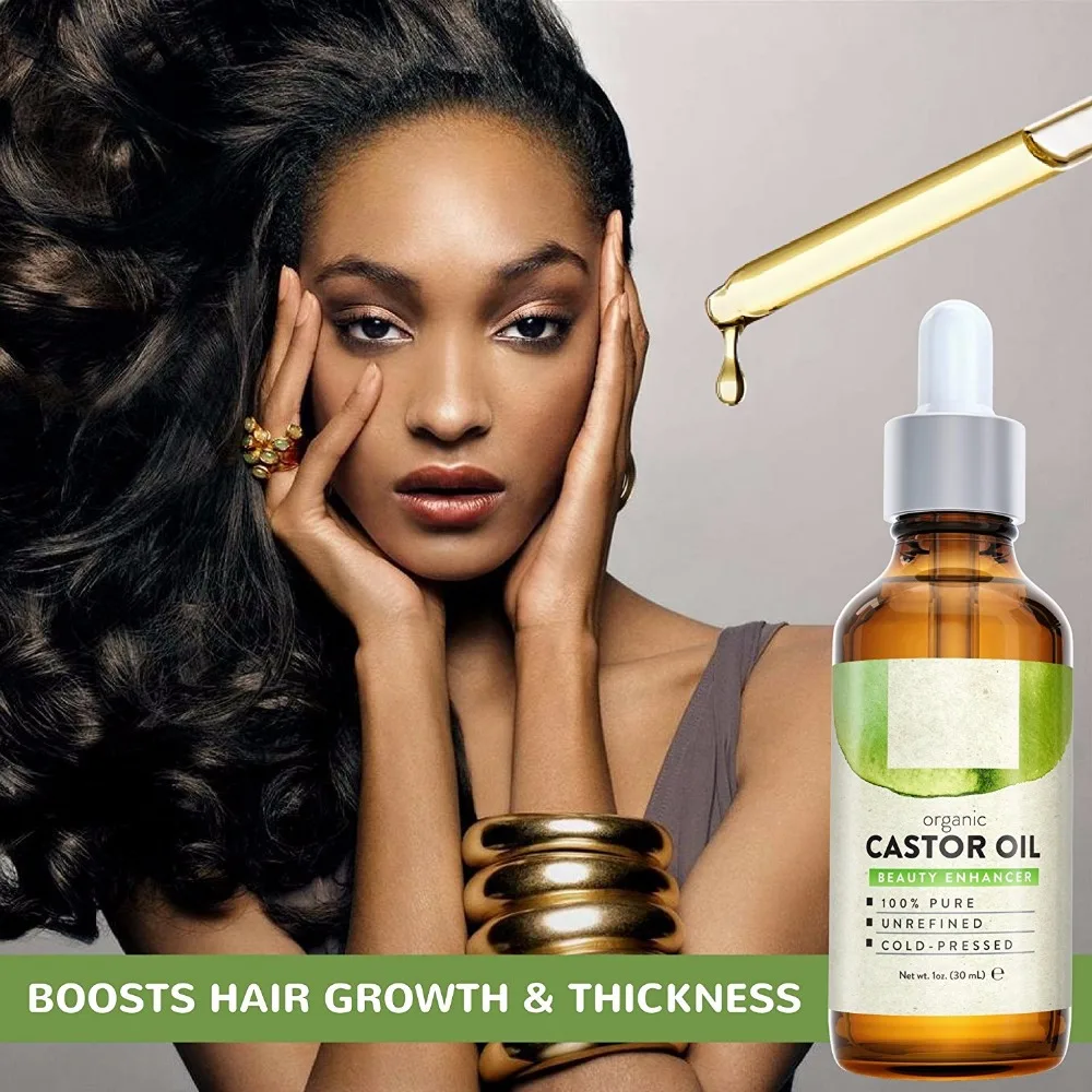 
Best eyelash eyebrow growth 100%pure unrefined organic castor oil 