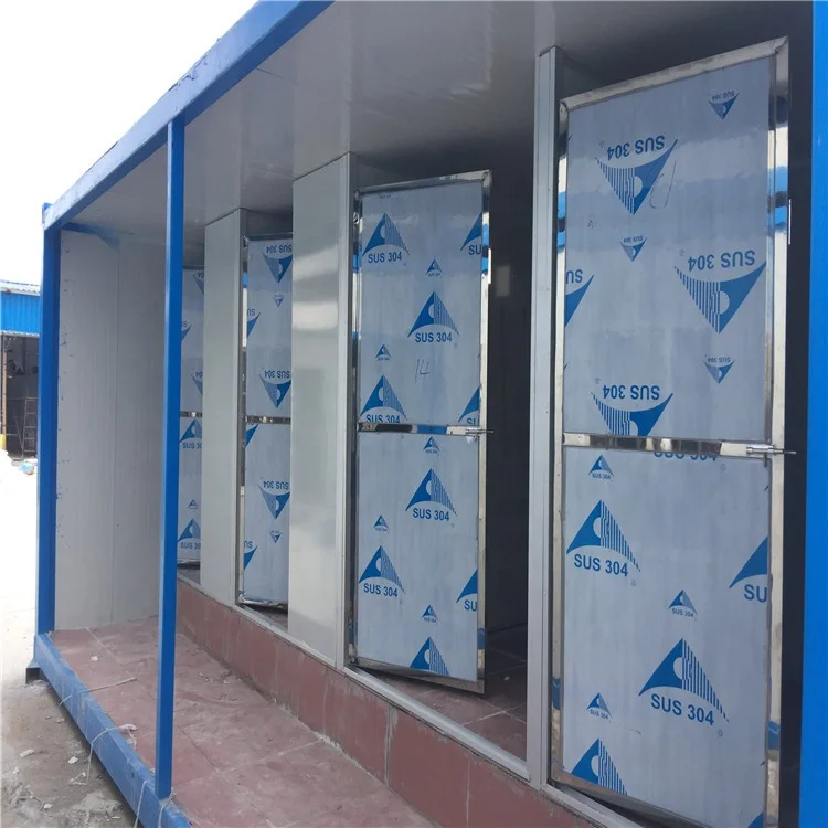 2018 new type Washing Room 20 Feet Container Mobile Toilet for sale