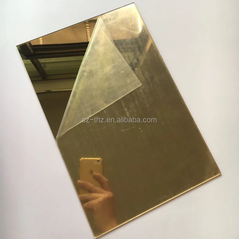 
Plastic Acrylic Mirror Sheet 300x400x2mm Thick Bathroom Decor PMMA Wall Stickers One Way Mirrors Decorative 