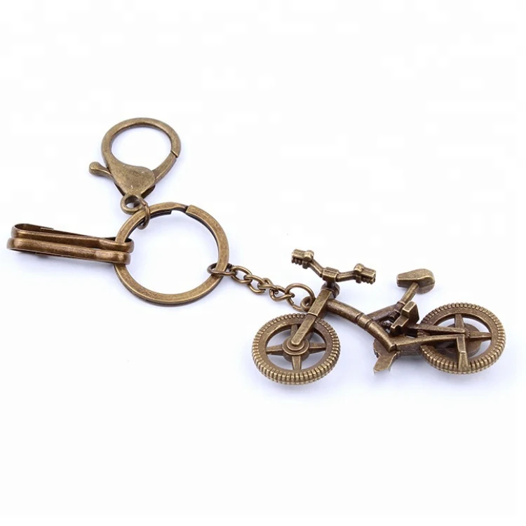 Wholesale Robot Creative Keychain Retro Car Model Key Ring Accessories