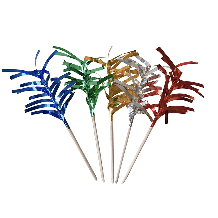 Заводская цена, индивидуальное украшение для коктейлей, деревянный флаг зубочисток для украшения еды