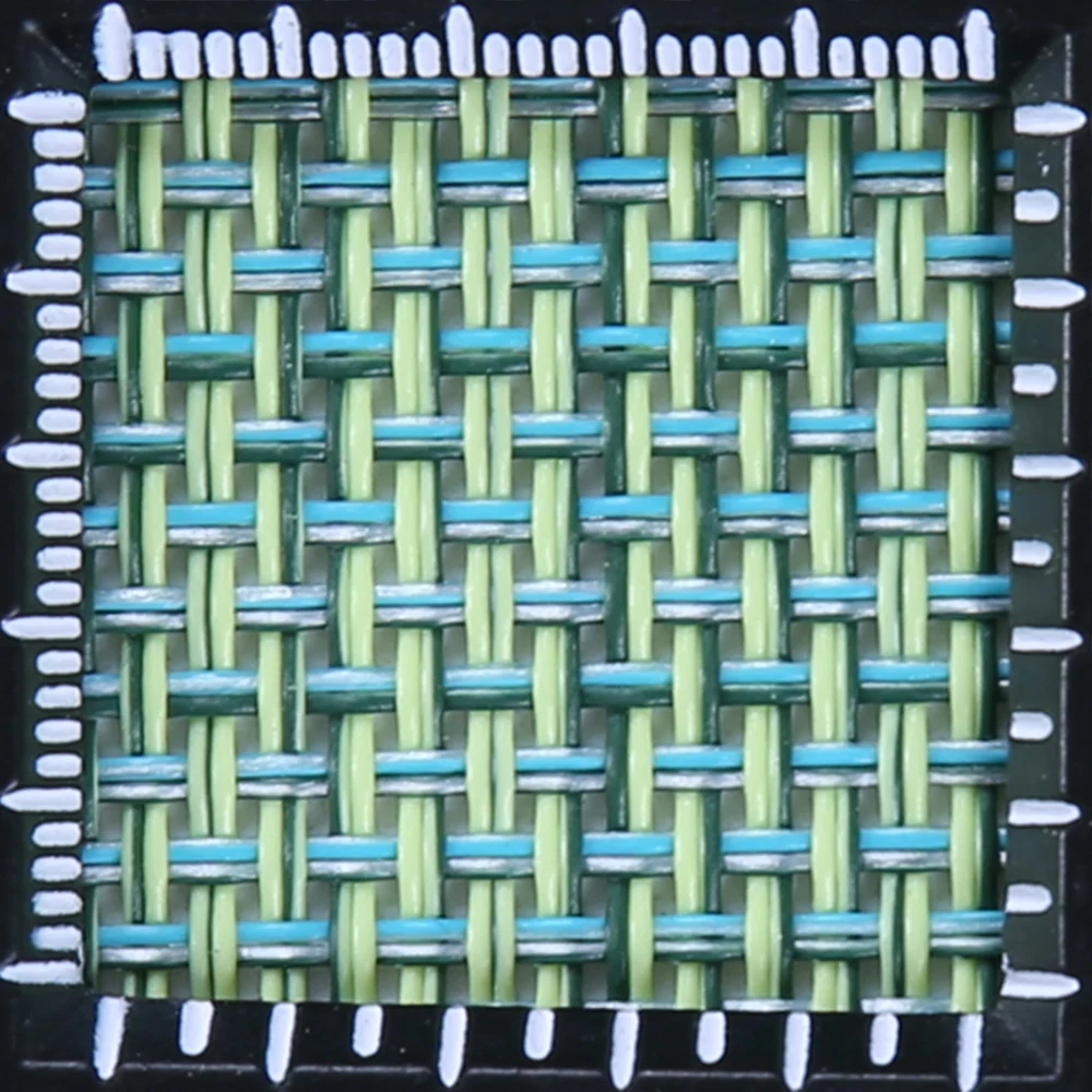 Outdoor Furniture Placemat Best Price Heat Resistant Durable Woven Vinyl Mesh Fabric for Beach Chair Pvc Material Black Plain