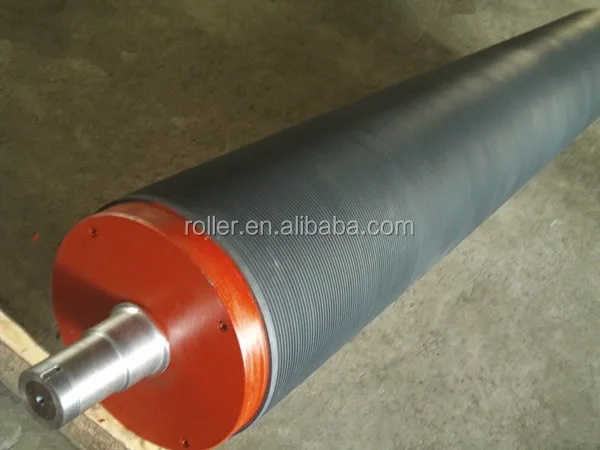 Рифленая ролик используется для бумагоделательной машины