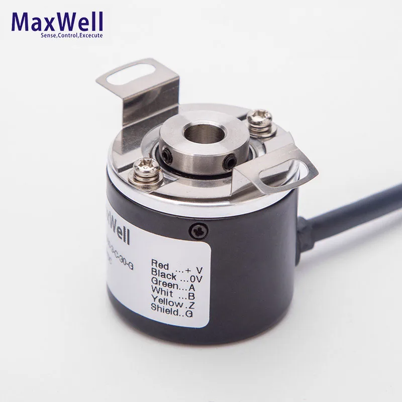 
 5 мм Поворотный полый вал кодировщика для двигателя  