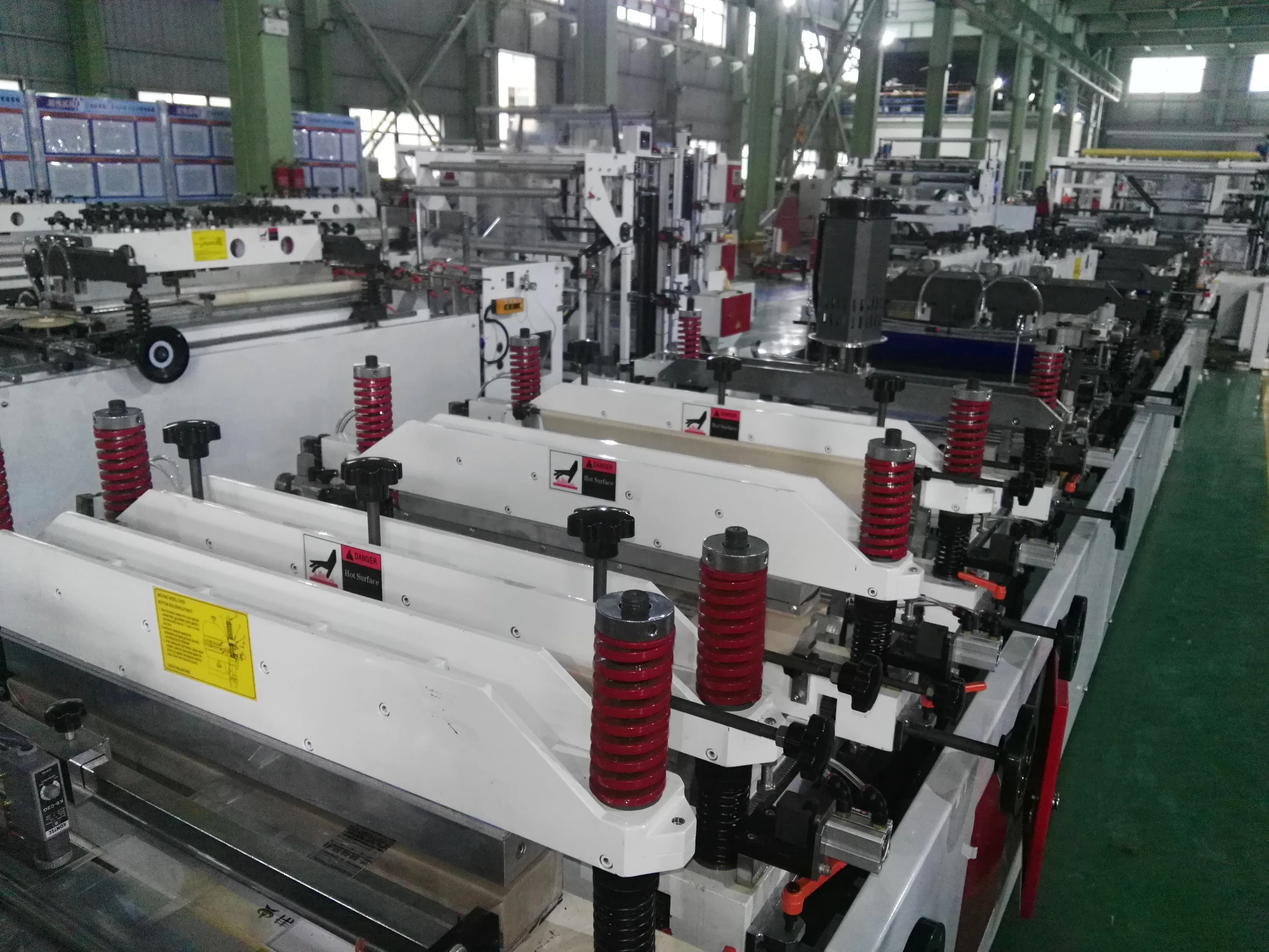 multifunction laminated PA PE PET zipper stand up pouch food packaging Vacuum bag center side sealing bag make machine for sale