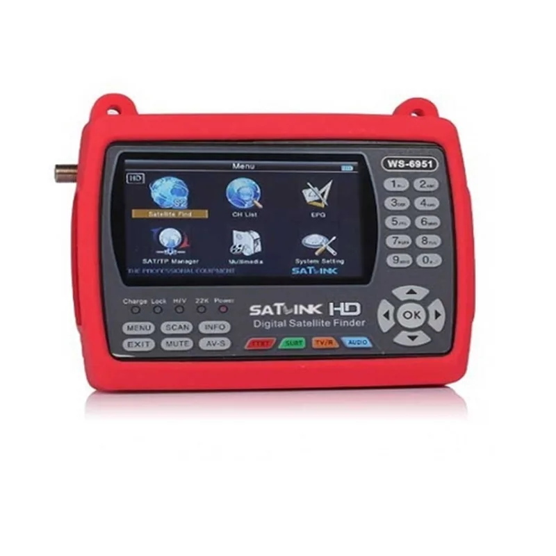Factory price Satlink WS-6951 DVB-S/S2 HD Satellite Finder Digital with MPEG-2/MPEG-4 compliant and backlight Satlink 6951