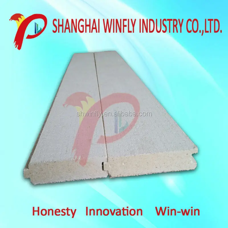 No Sweating Sound Insulation No Chloride Fireproof Glass Magnesium Board