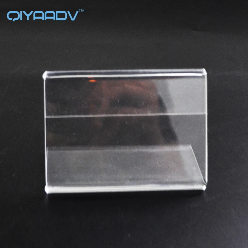 Clear Acrylic Name Tent Card Holder Price Card Tag Label Stand Display Racks