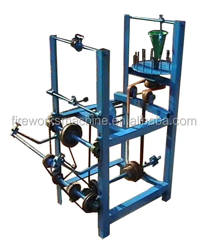 
pyrotechnics fireworks visco safe fuse making machine 