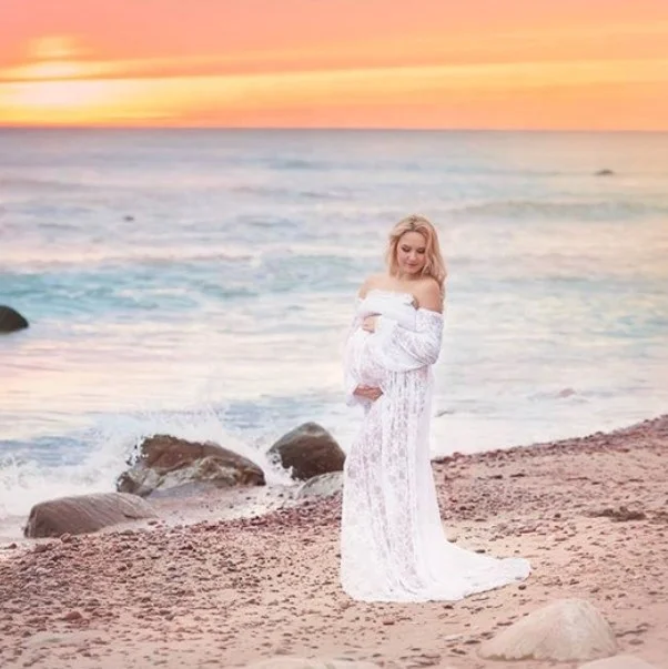 
maternity photo shoot dresses best selling Fashion Pregnancy Pregnant Maternity Photography Dresses Clothes ropa de embarazada 