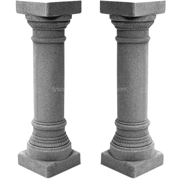 New modern stone porch column interior design marble column