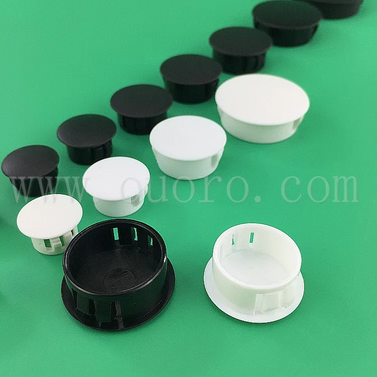 OUORO HP-6 (6mm) Plastic Nylon hole plug cable end caps
