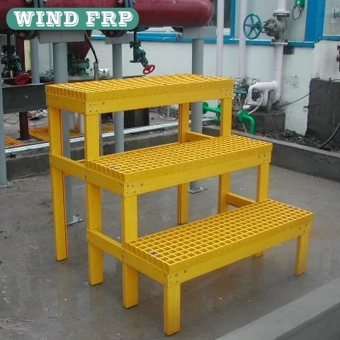 
FRP GRP stair grating and handrail 