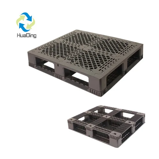 40'X 48'1200x1000 euro pallet Black Plastic Pallets anti-slip for plastic pallet