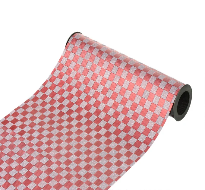 CPP film glitter film glitter holographic plastic sheet roll papel de regalo for wrapping flower gift