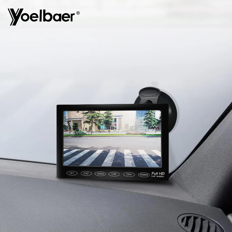 yoelbaer cameras for car 120 degree car rear view parking reverse camera car camera front and rear