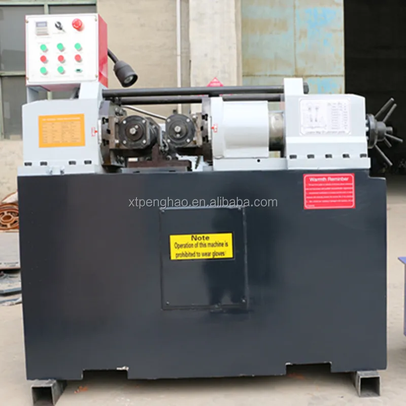 Hydraulic stud bolt making machine , nut bolt threading machine , thread rolling machine