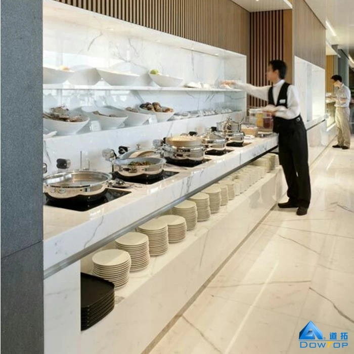All day dining hotel buffet table hotel breakfast buffet counter design