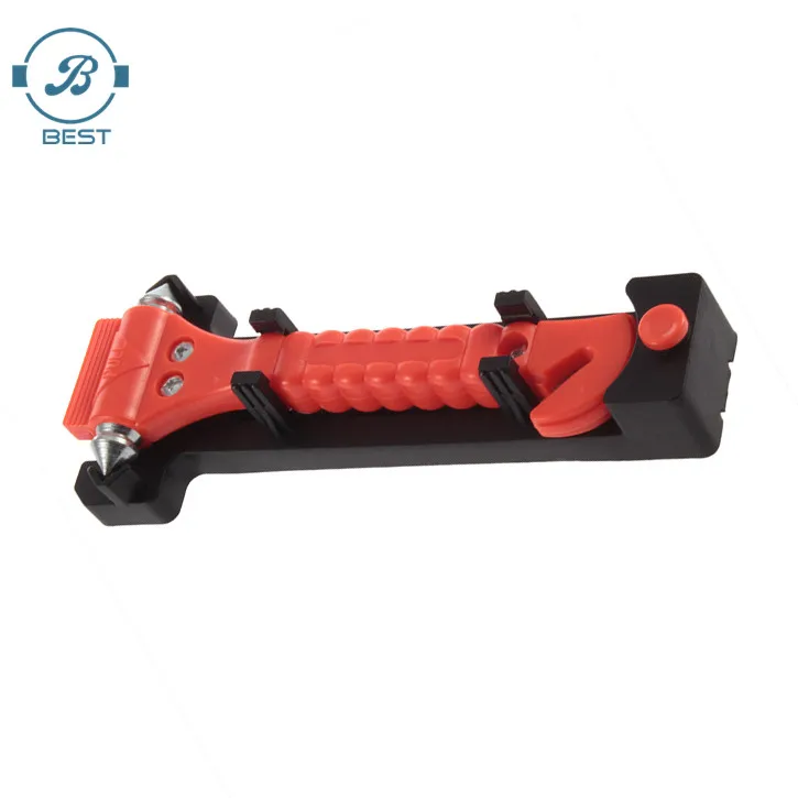 2020 Car Seat Safety Belt Cutter Bus Hammer with Holder