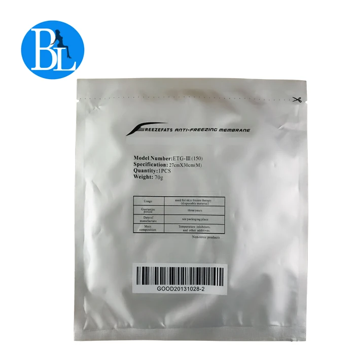 Cryo pad anti freeze antifreeze membrane