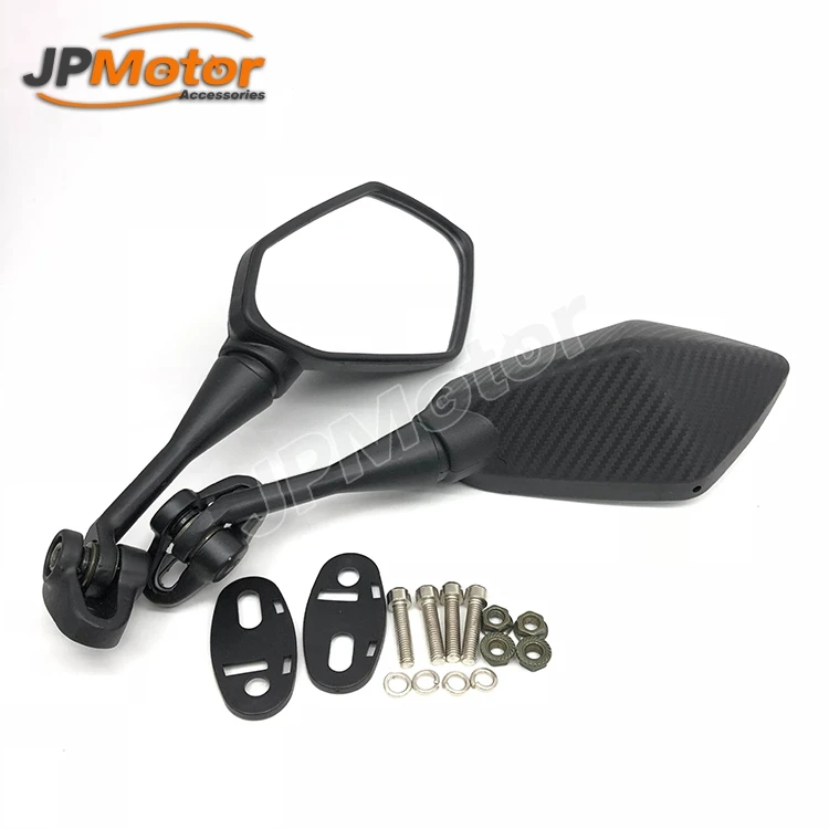 Пара пластиковых боковых зеркал заднего вида для мотоцикла с длинным стержнем для CBR 600