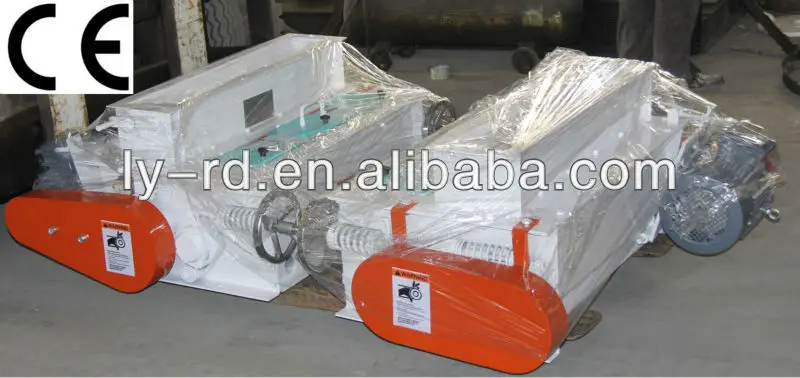 Pellet feed roller crumble machine SSLG15X100 with CE