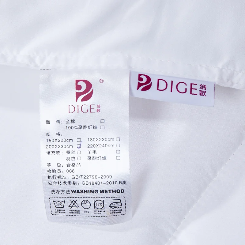 
100% cotton quilt filling with microfiber 1.1D 