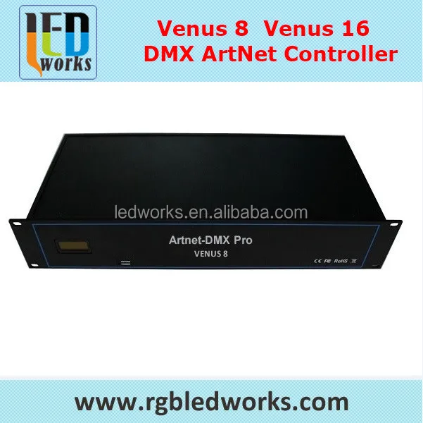 
led SPI artnet controller box sunlite madrix arkaos 