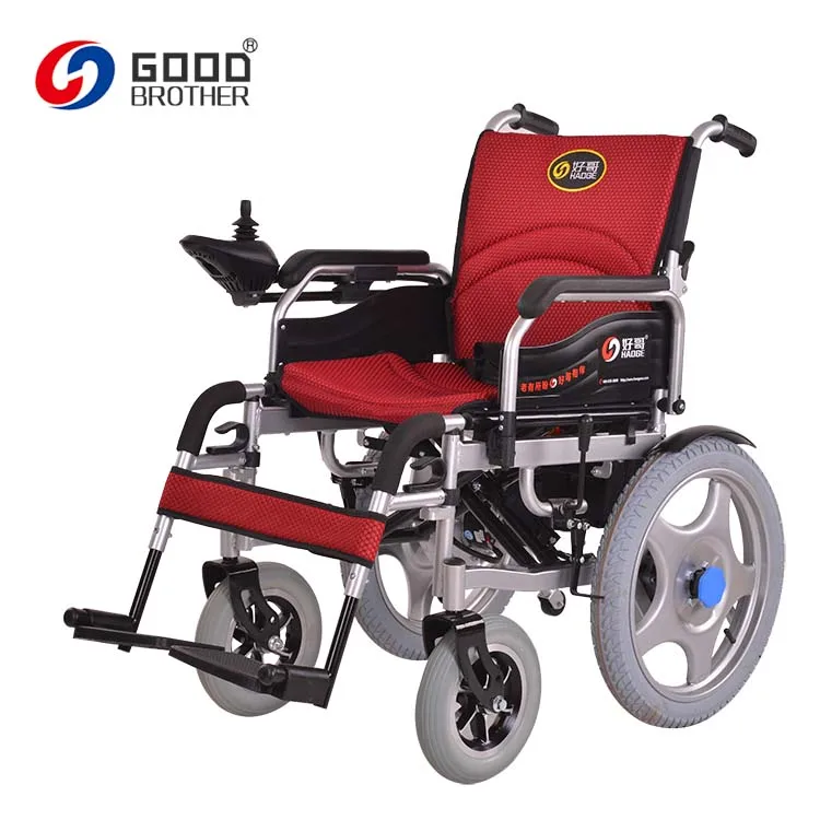 HG-W680B Folding LightWeight big rear wheels  electric Power Wheelchair
