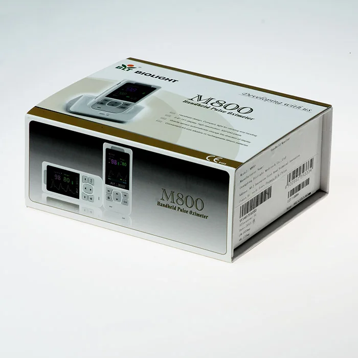 Handheld SPO2 Pediatric Neonatal Baby Fingertip Finger Pulse Oximeter